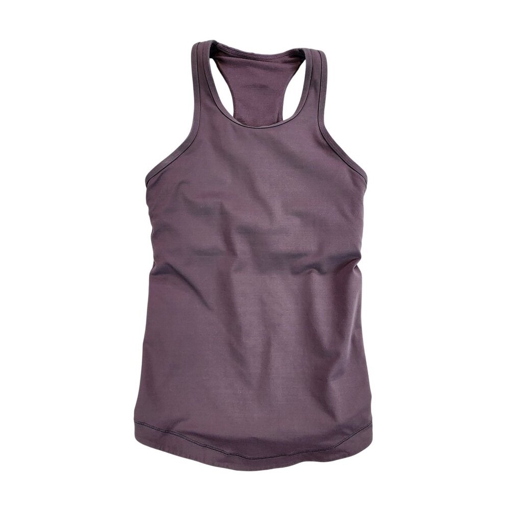 Lululemon Final Lap Tank Top Running Workout Tank Top Media Pocket Racerback 4 - Picture 1 of 8